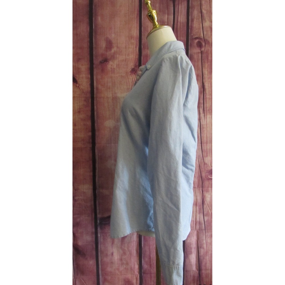 Vineyard Vines Women's Murray Oxford Button Down Shirt Blue Sz 6 Preppy Academia - Picture 8 of 11